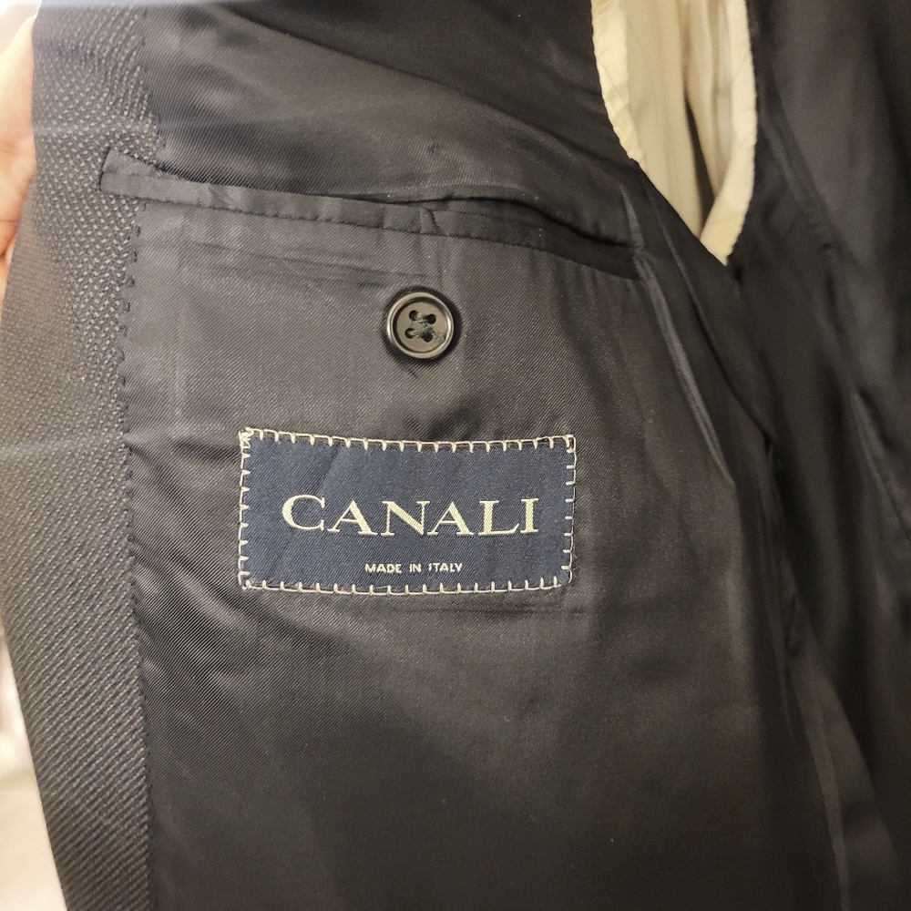 Mens Designer Suit Jacket - Picture 2 of 2
